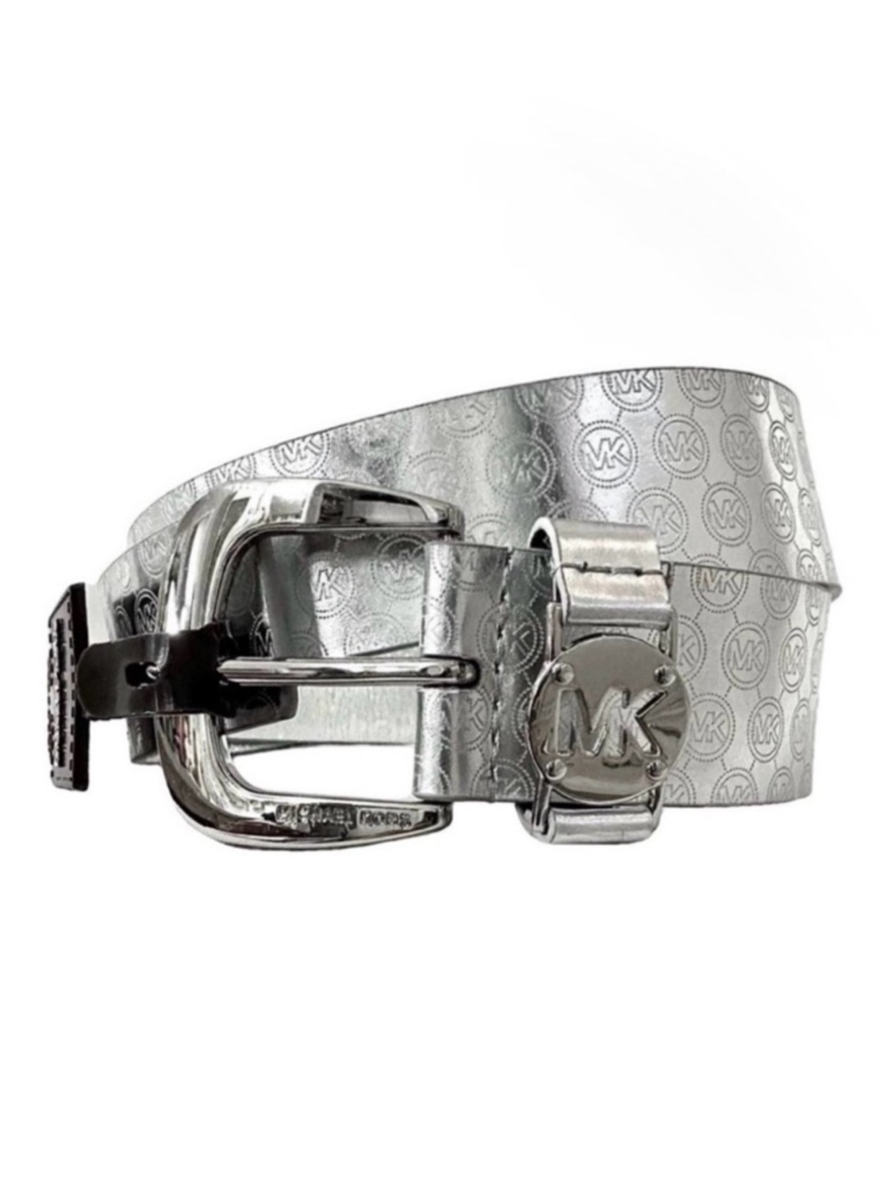 Michael Kors NEW Metallic Vegan Faux Leather